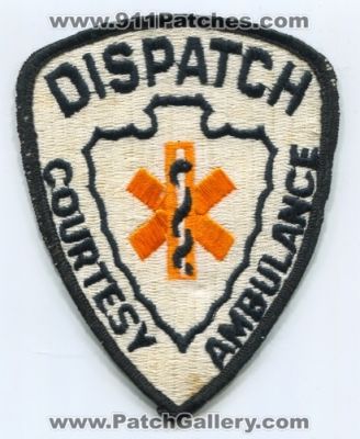 Courtesy Ambulance Dispatch Patch (Oregon)
Scan By: PatchGallery.com
Keywords: ems