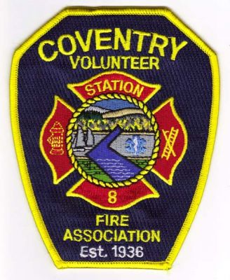Coventry Volunteer Fire Association Station 8
Thanks to Michael J Barnes for this scan.
Keywords: connecticut