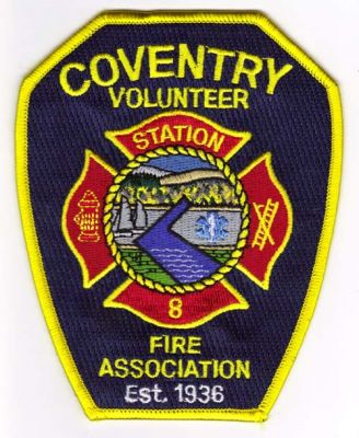 Coventry Volunteer Fire Association Station 8
Thanks to Michael J Barnes for this scan.
Keywords: connecticut