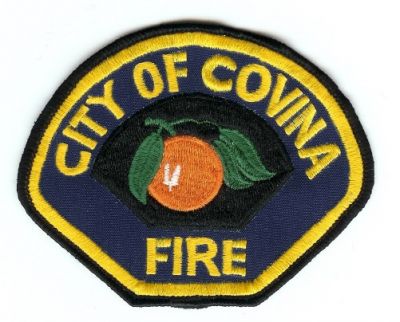 Covina Fire
Thanks to PaulsFirePatches.com for this scan.
Keywords: california city of