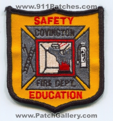 Covington Fire Department Patch (UNKNOWN STATE)
Scan By: PatchGallery.com
Keywords: dept. safety education