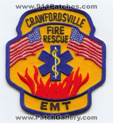Crawfordsville Fire Rescue Department EMT (Indiana)
Scan By: PatchGallery.com
Keywords: dept.