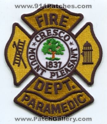 Cresco Mount Pleasant Fire Department Paramedic (South Carolina)
Scan By: PatchGallery.com
Keywords: mt. dept. ems