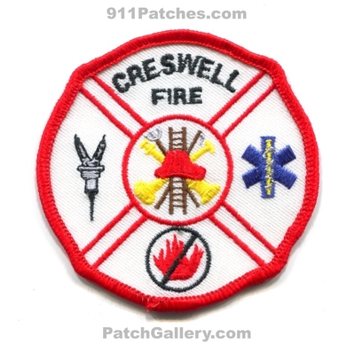 Creswell Fire Department Patch (Oregon)
Scan By: PatchGallery.com
Keywords: dept.