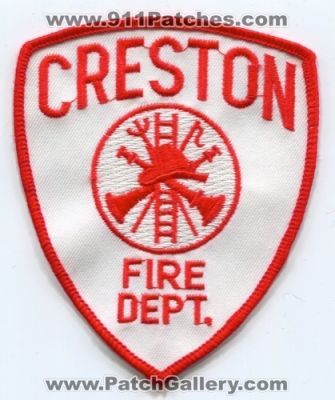 Creston Fire Department (Montana)
Scan By: PatchGallery.com
Keywords: dept.