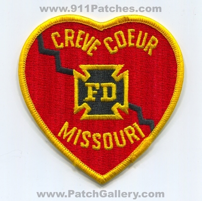 Creve Coeur Fire Department Patch (Missouri)
Scan By: PatchGallery.com
Keywords: dept. fd