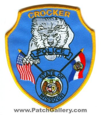 Crocker Police (Missouri)
Scan By: PatchGallery.com
