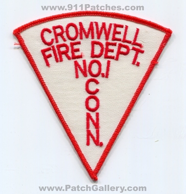 Cromwell Fire Department Number 1 Patch (Connecticut)
Scan By: PatchGallery.com
Keywords: dept. no. #1 conn.