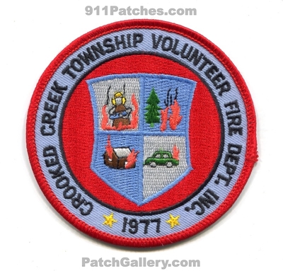 Crooked Creek Township Volunteer Fire Department Inc Patch (North Carolina)
Scan By: PatchGallery.com
Keywords: twp. vol. dept. inc. 1977