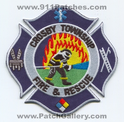 Crosby Township Fire and Rescue Department Patch (Ohio)
Scan By: PatchGallery.com
Keywords: twp. & dept.