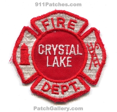 Crystal Lake Fire Department Patch (Illinois)
Scan By: PatchGallery.com
Keywords: dept.