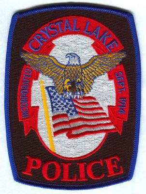 Crystal Lake Police (Illinois)
Scan By: PatchGallery.com
