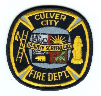 Culver City Fire Dept
Thanks to PaulsFirePatches.com for this scan.
Keywords: california department