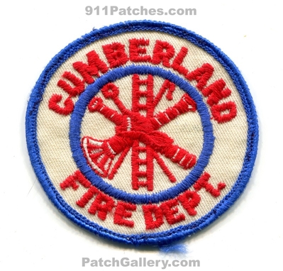 Cumberland Fire Department Patch (Maryland)
Scan By: PatchGallery.com
Keywords: dept.