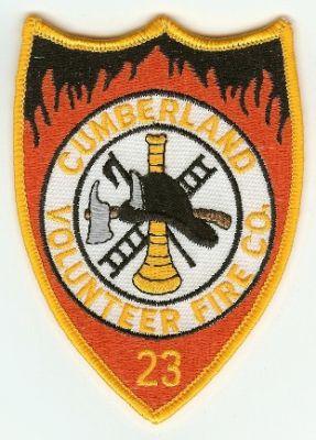 Cumberland Volunteer Fire Co 23
Thanks to PaulsFirePatches.com for this scan.
Keywords: new jersey company