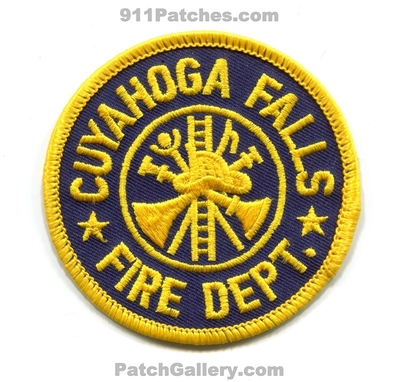 Cuyahoga Falls Fire Department Patch (Ohio)
Scan By: PatchGallery.com
Keywords: dept.