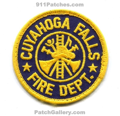 Cuyahoga Falls Fire Department Patch (Ohio)
Scan By: PatchGallery.com
Keywords: dept.