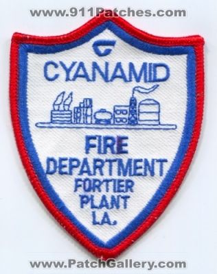 Cyanamid Fire Department Fortier Plant (Louisiana)
Scan By: PatchGallery.com
Keywords: dept. la.