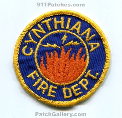 Cynthiana Fire Department Patch (Kentucky)
Scan By: PatchGallery.com
Keywords: dept.