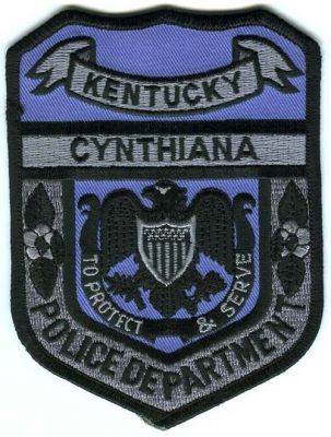 Cynthiana Police Department (Kentucky)
Scan By: PatchGallery.com
