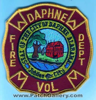 Daphne Vol Fire Dept (Alabama)
Thanks to Dave Slade for this scan.
Keywords: volunteer department the city of