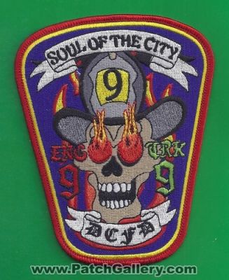 Washington DC Engine 9 Truck 9 District of Columbia Fire Dept Patch 
