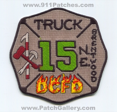 District of Columbia Fire Department DCFD ETruck 15 Patch (Washington DC)
Scan By: PatchGallery.com
Keywords: dist. dept. d.c.f.d. company co. station ne n.e. brentwood