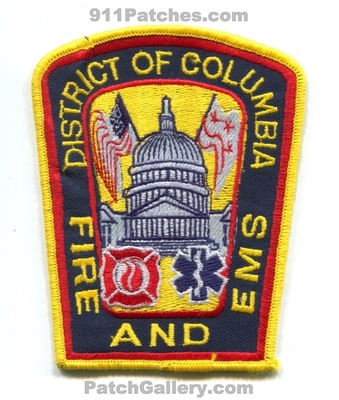 District of Columbia Fire and EMS Department DCFD Patch (Washington DC)
Scan By: PatchGallery.com
Keywords: dist. & dept. d.c.f.d.