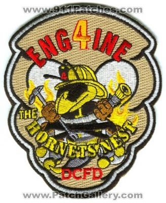 District of Columbia Fire Department DCFD Engine 4 Patch (Washington DC)
Scan By: PatchGallery.com
Keywords: dist. dept. d.c.f.d. company co. station the hornets nest