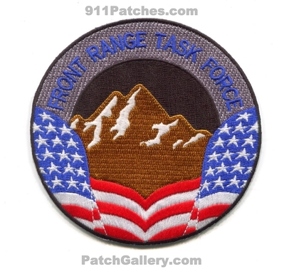 DEA Rocky Mountain Division High Intensity Drug Trafficking Area HIDTA Front Range Task Force FRTF Patch (Colorado)
Scan By: PatchGallery.com
[b]Patch Made By: 911Patches.com[/b]
