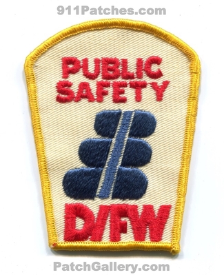 Dallas Fort Worth Public Safety Department Patch (Texas)
Scan By: PatchGallery.com
Keywords: dfw dept. of dps fire police