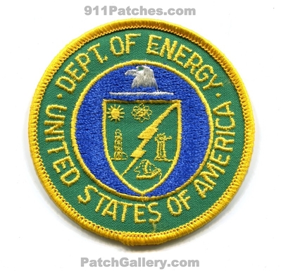 Department of Energy DOE Patch (No State Affiliation)
Scan By: PatchGallery.com
Keywords: dept. united state of america