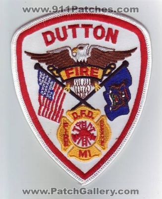 Dutton Fire Rescue Department (Michigan)
Thanks to Dave Slade for this scan.
Keywords: dept. d.f.d. dfd