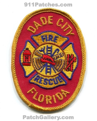 Dade City Fire Rescue Department Patch (Florida)
Scan By: PatchGallery.com
Keywords: dept.