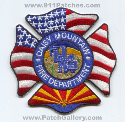 Daisy Mountain Fire Department Patch (Arizona)
Scan By: PatchGallery.com
Keywords: dept.