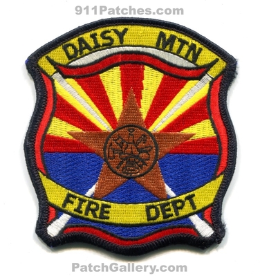 Daisy Mountain Fire Department Patch (Arizona)
Scan By: PatchGallery.com
Keywords: mtn. dept.