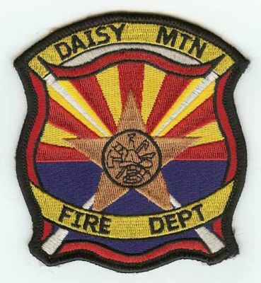 Daisy Mtn Fire Dept
Thanks to PaulsFirePatches.com for this scan.
Keywords: arizona mountain department