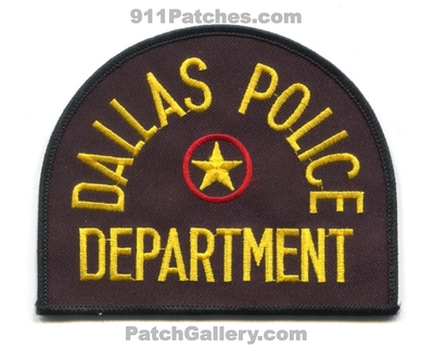 Dallas Police Department Patch (Texas)
Scan By: PatchGallery.com
Keywords: dept.