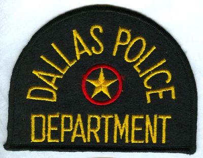 Dallas Police Department (Texas)
Scan By: PatchGallery.com

