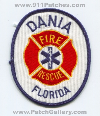 Dania Fire Rescue Department Patch (Florida)
Scan By: PatchGallery.com
Keywords: dept.
