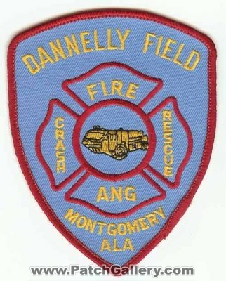 Dannelly Field ANG Crash Fire Rescue (Alabama)
Thanks to PaulsFirePatches.com for this scan.
Keywords: air national guard cfr arff aircraft