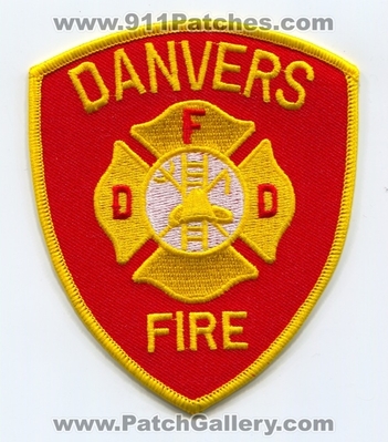 Danvers Fire Department Patch (Massachusetts)
Scan By: PatchGallery.com
Keywords: dept. dfd