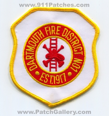 Dartmouth Fire District Number 1 Patch (Massachusetts)
Scan By: PatchGallery.com
Keywords: dist. no. #1 department dept. est. 1917