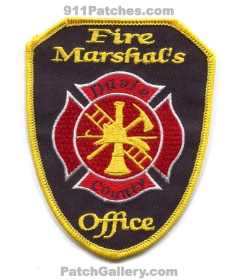 Davie County Fire Department Fire Marshals Office Patch (North Carolina)
Scan By: PatchGallery.com
Keywords: co. dept.