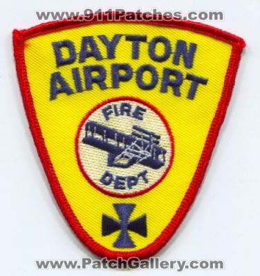 Dayton Airport Fire Department Patch (Ohio)
Scan By: PatchGallery.com
Keywords: dept.