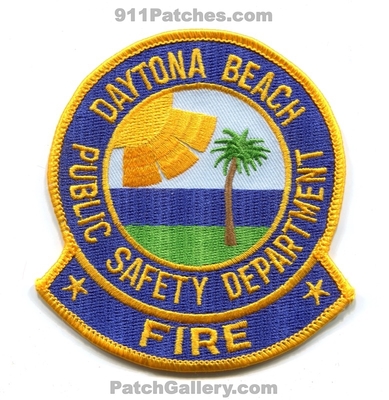 Daytona Beach Fire Department Patch (Florida)
Scan By: PatchGallery.com
Keywords: dept. public safety of dps
