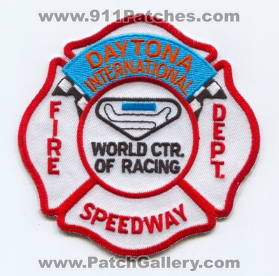 Daytona International Speedway Fire Department Patch (Florida)
Scan By: PatchGallery.com
Keywords: intl. dept. nascar world ctr. center of racing