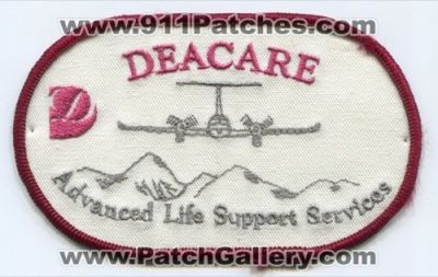 Deacare Air and Ground Transportation (Montana)
Scan By: PatchGallery.com
Keywords: ems air medical advanced life support als