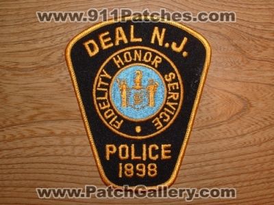 Deal Police Department (New Jersey)
Picture By: PatchGallery.com
Keywords: dept. n.j.