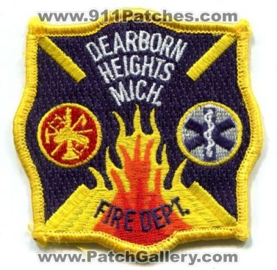 Dearborn Heights Fire Department (Michigan)
Scan By: PatchGallery.com
Keywords: dept. mich.